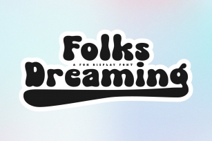 Folks Dreaming Font Download