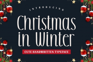Christmas in Winter Font Download