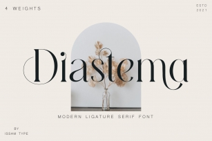 Diastema – Modern Ligature Font Download