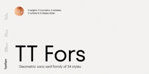 TT Fors Font Download