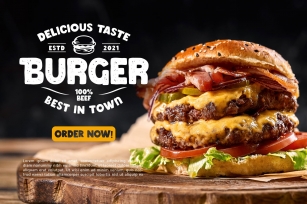 Chieezy Burger Font Download