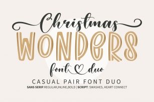 Christmas Wonders Font Download