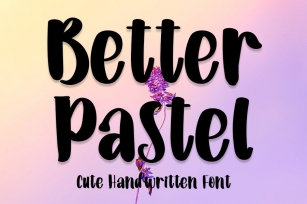 Better Pastel Font Download