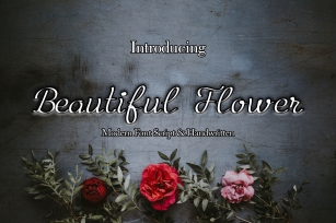 Beautiful Flower Font Download