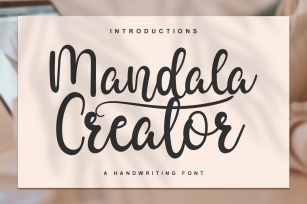 Mandala Creator Font Download
