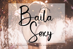 Baila Sexy Font Download
