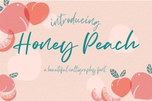 Honey Peach Font Download
