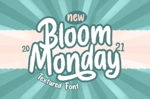 Bloom Monday Font Download