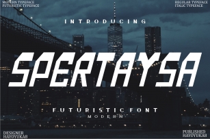 Spertaysa Font Download