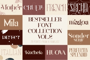 Bestseller Font Collection vol2 Font Download