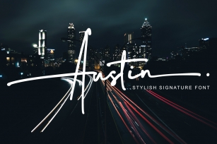 Austin Stylish signature f Font Download