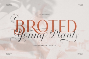 Broted Young pla Font Download