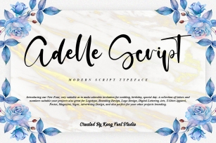 Adelle Scrip Font Download