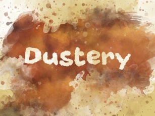 D Dustery Font Download