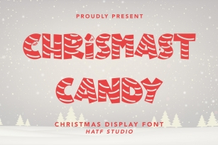 Christmas Candy Font Download