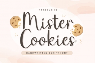 Mister Cookies Font Download