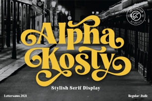 Alpha Kosty Font Download