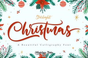 Starlight of Christmas Font Download
