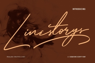 Linestorys Font Download