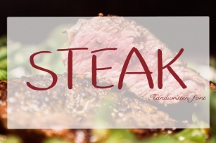 Steak Font Download