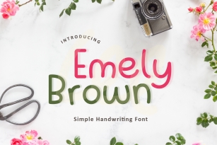 Emely Brown Font Download
