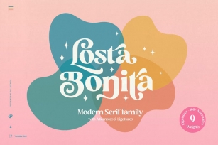 Losta Bonita - Modern Serif Family Font Download