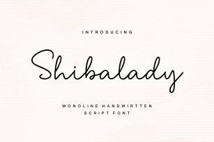 Shibalady Font Download