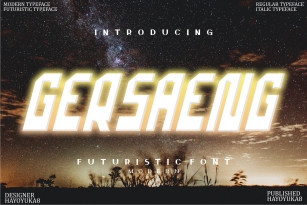 Gersaeng Font Download