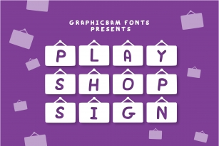 Play Shop Sign Font Download