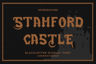 Stamford Castle Font Download