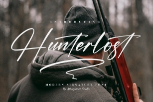 Hunterlost Font Download