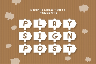 Play Sign Post Font Download