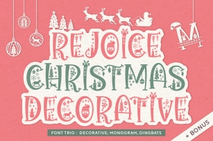 Rejoice Christmas Font Download