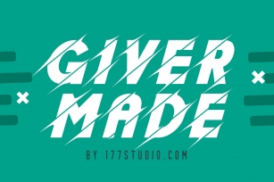 Giver Made Font Download