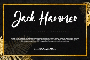Jack Hammer Font Download