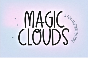 Magic Clouds Font Download