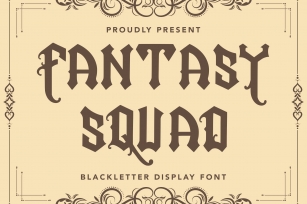 FantasySquad Font Download