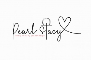 Pearl Stacy Font Download
