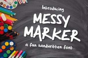 Messy Marker Font Download
