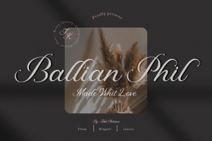 Ballian Phill Font Download