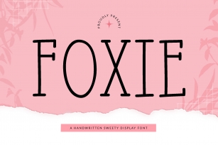 Foxie Font Download