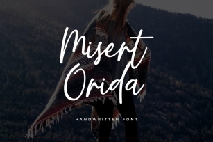 Misert Orida Signature Font Font Download