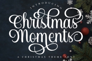 Christmas Moments Font Download
