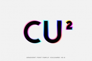 Culoare V2.0 OTF-SVG family. Font Download