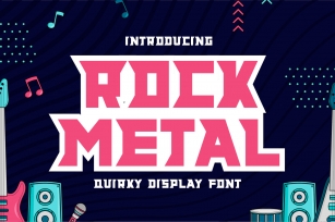 Rock Metal Font Download
