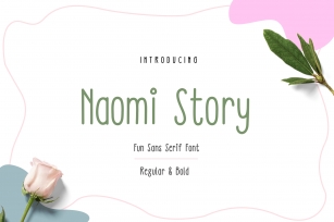 Naomi Story Font Download