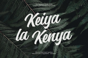 Keiya La Kenya Font Download