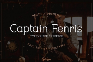 Captain Fenris Serif Font Font Download