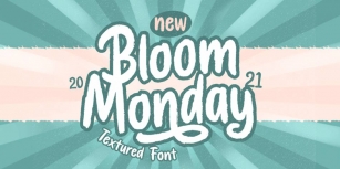 Bloom Monday Font Download