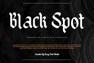 Black Sp Font Download